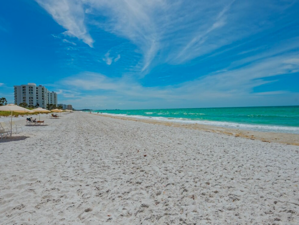 Beachfront Longboat Key Vacation Condo with Tennis Courts